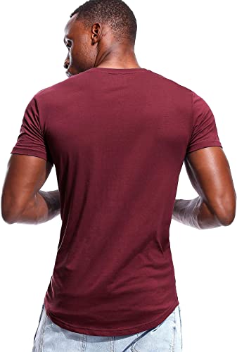 Herr T-shirt med V-ringning Casual 6