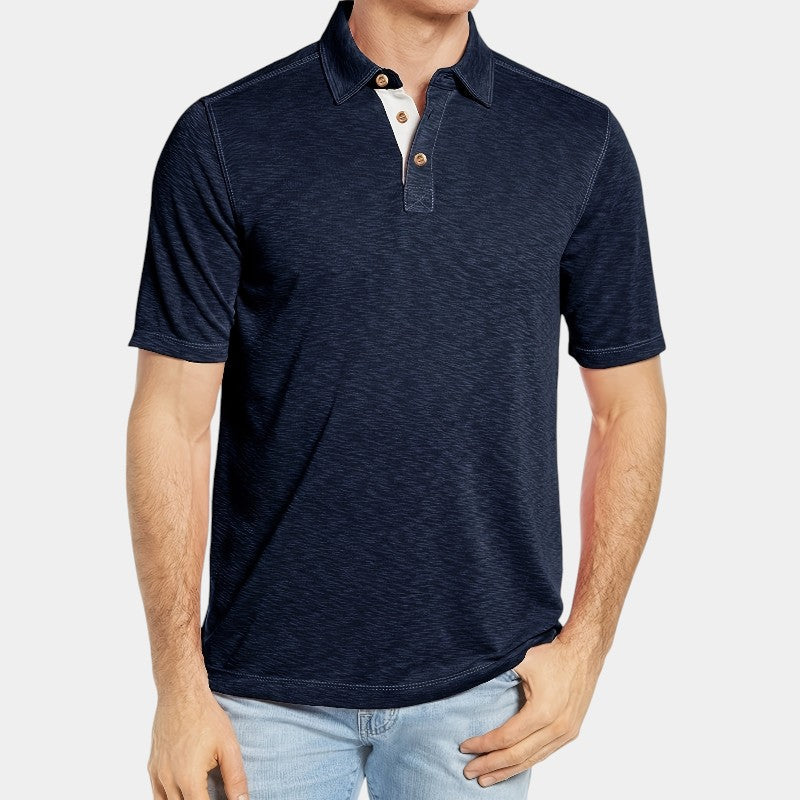 Herr T-shirt med långa ärmar i bomull 4