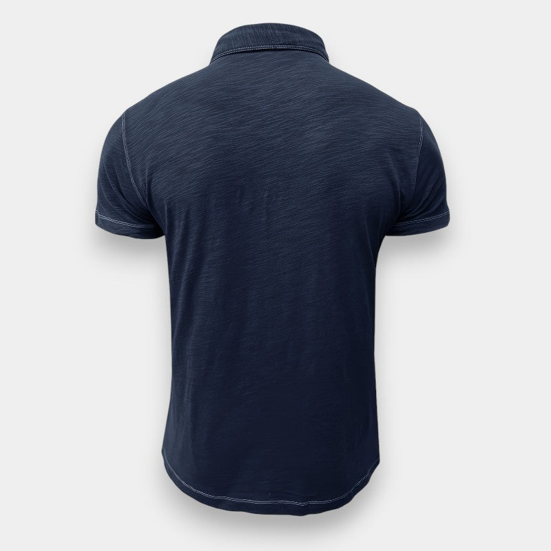 Herr T-shirt med långa ärmar i bomull 5