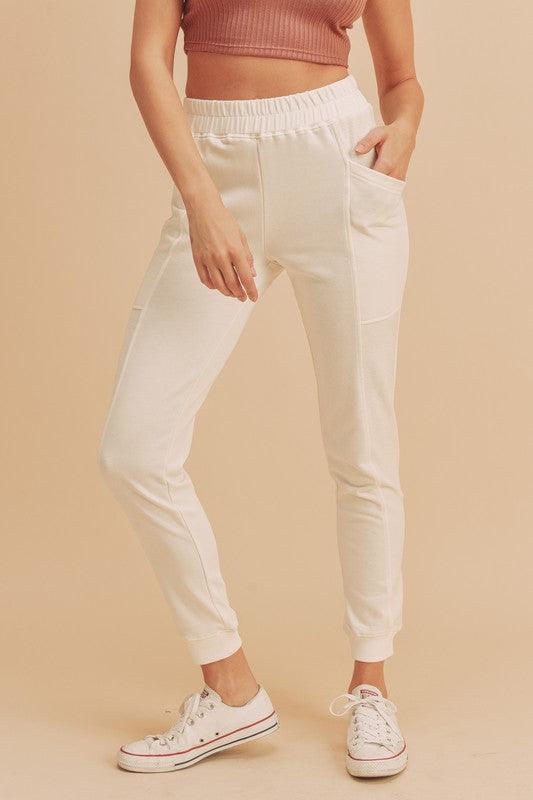 Herr Taperade Joggers Patchfickor Bomull och Polyester 7