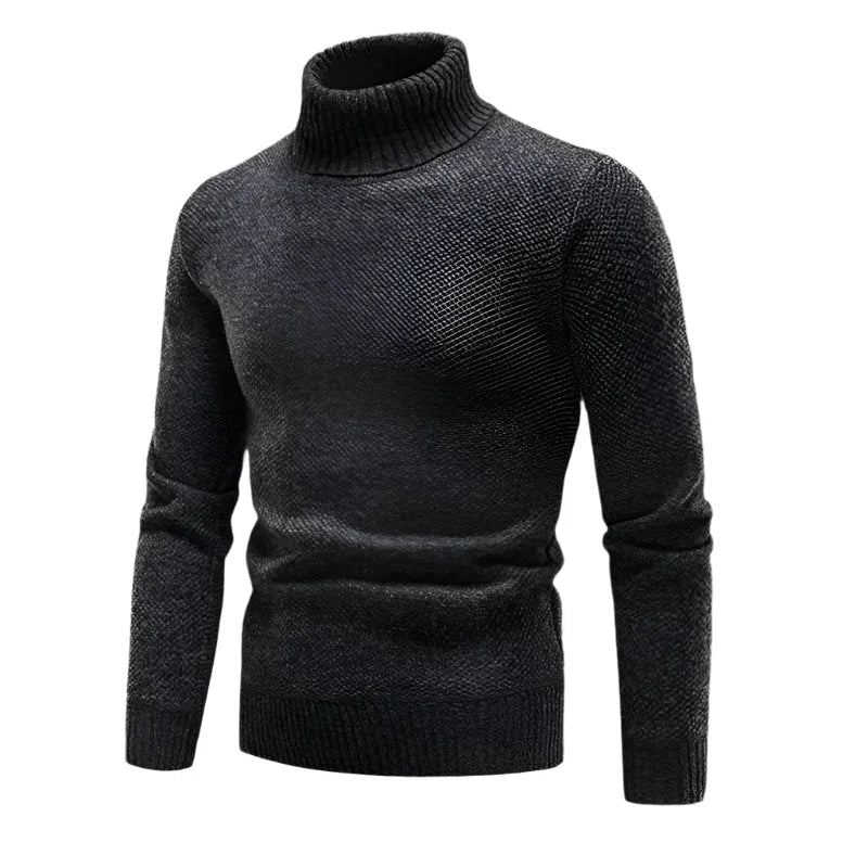 Herr Turtleneck Tröja Merinoull 0