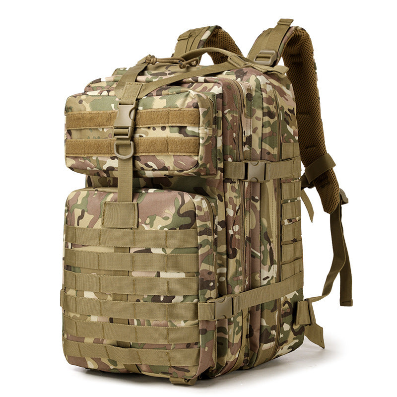 Herr Vandringsryggsäck Multifunktionell Militärinspirerad Design 10