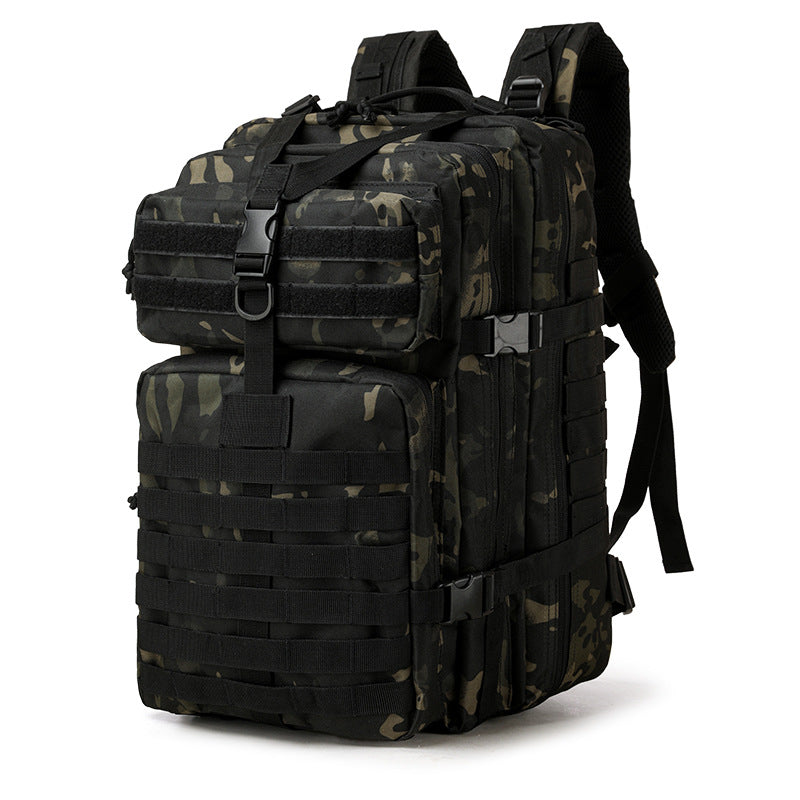 Herr Vandringsryggsäck Multifunktionell Militärinspirerad Design 9