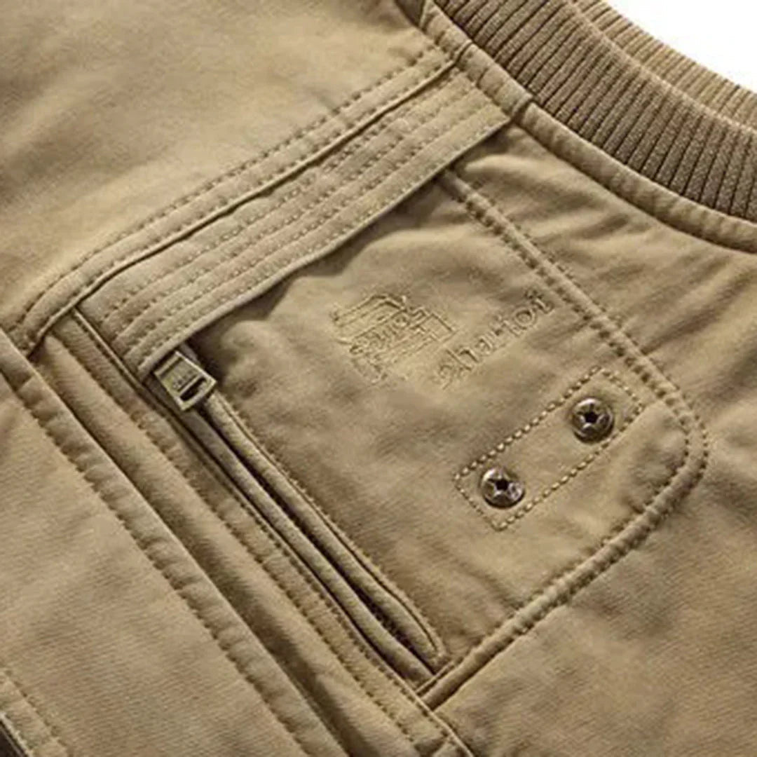 Herr Väst Utomhus Funktionell med Flera Fickor 4