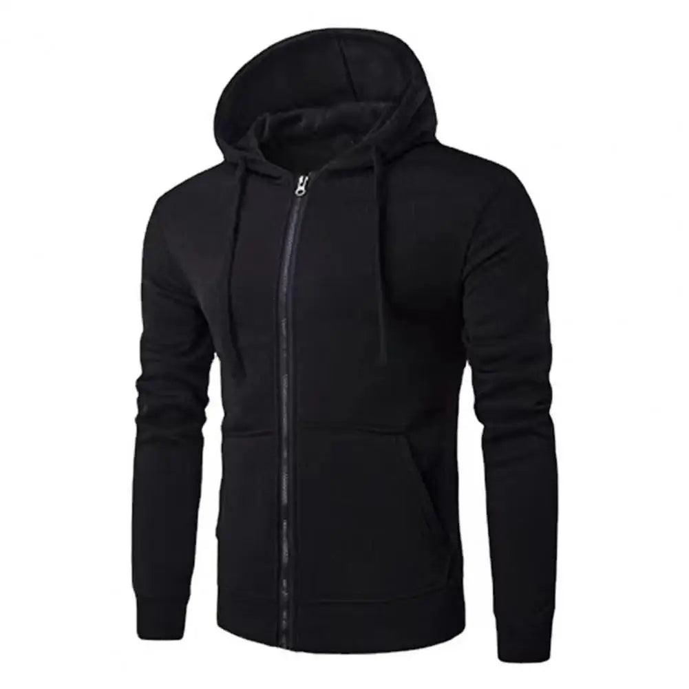 Herr Zip Hoodie Jacka Slim Fit 0