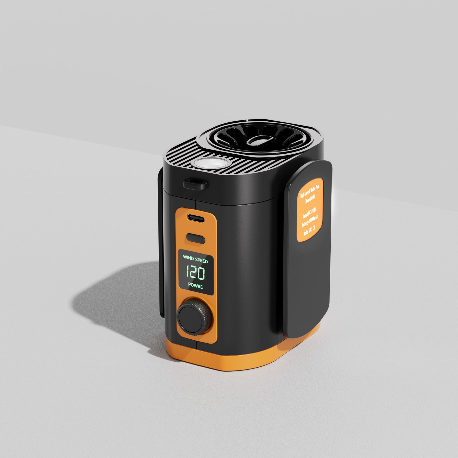 Herrar Mini Luftkylare Kompakt Design med Justerbar Fläkthastighet 2