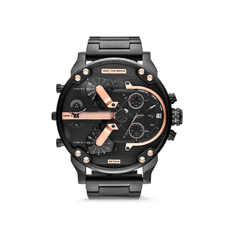 Herrarnas Chronograph Klocka i Rostfritt Stål 16