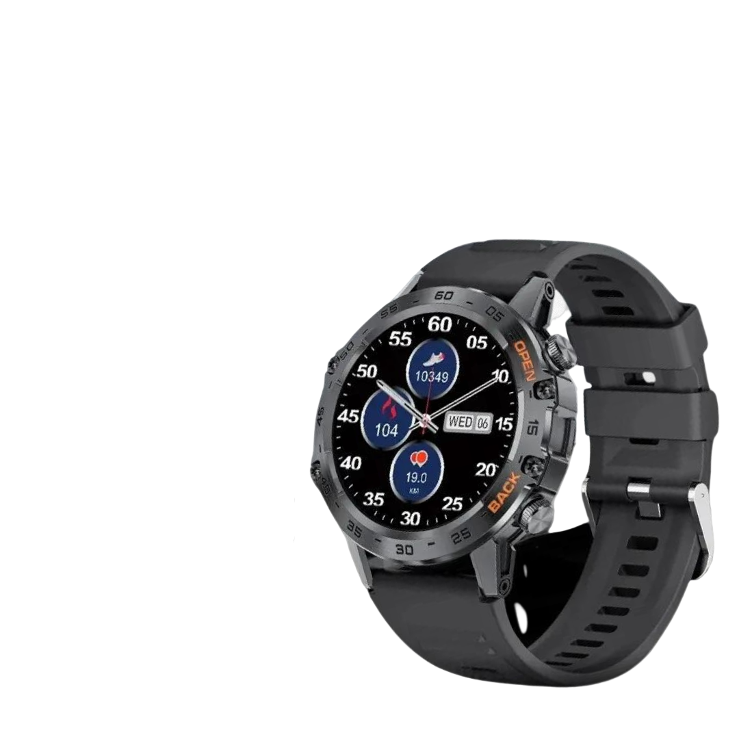 Herrarnas Smartklocka Robust med Pulsövervakning 0