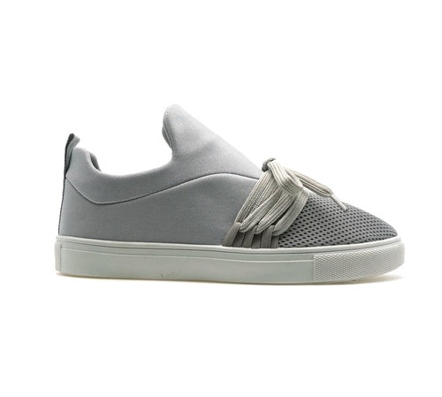 Herrars Slip-On Skor Grå 0