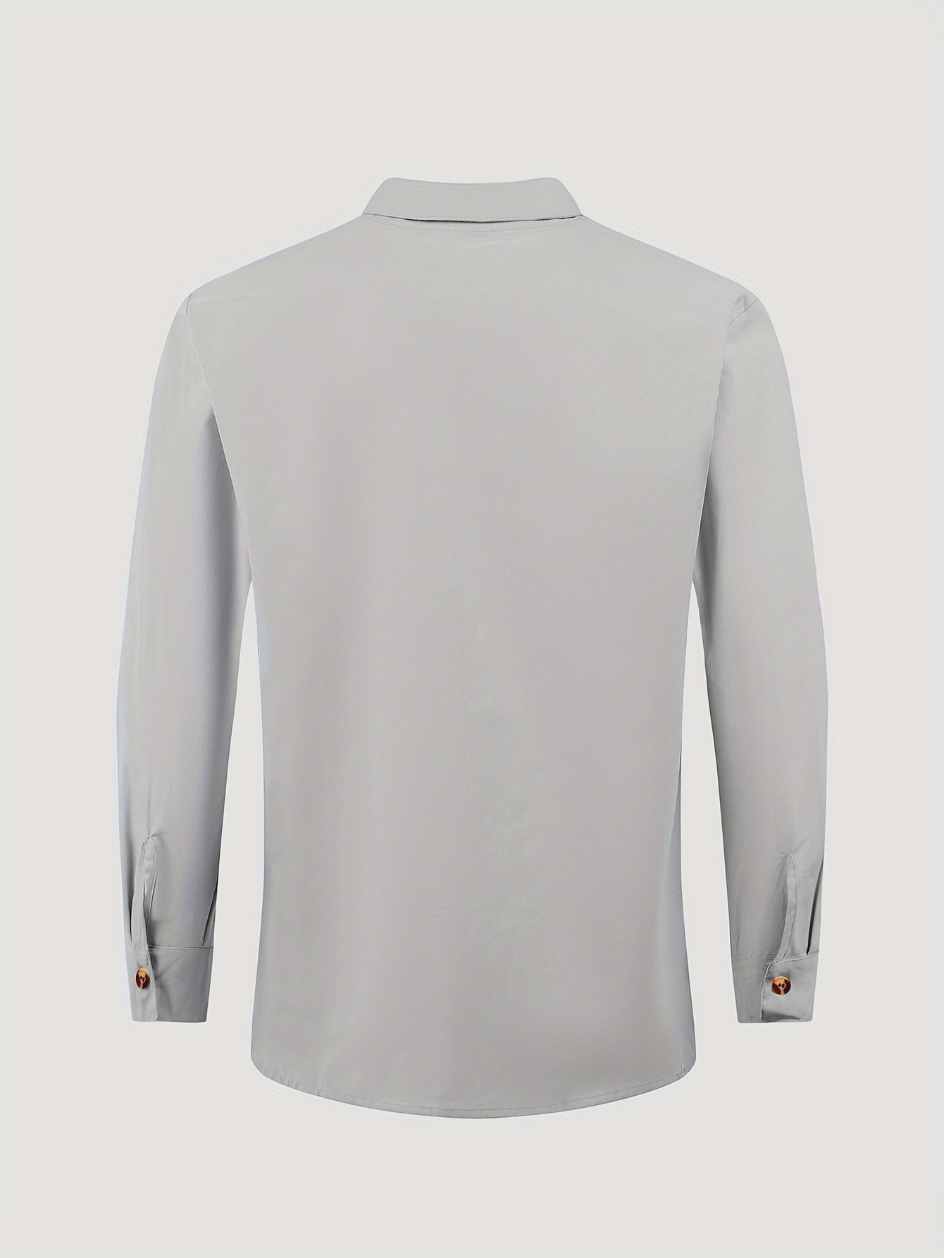 Herrars Strandkläder Set - Långärmad Skjorta & Dragsko Byxor 6