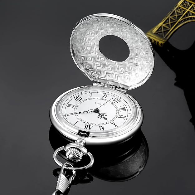 Herrars Vintage Fickur med Romerska Siffror 5