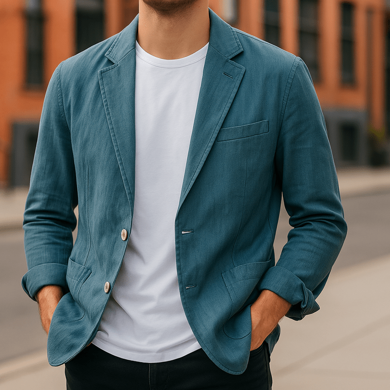 Herrblazer Skräddarsydd Lätt Design 2