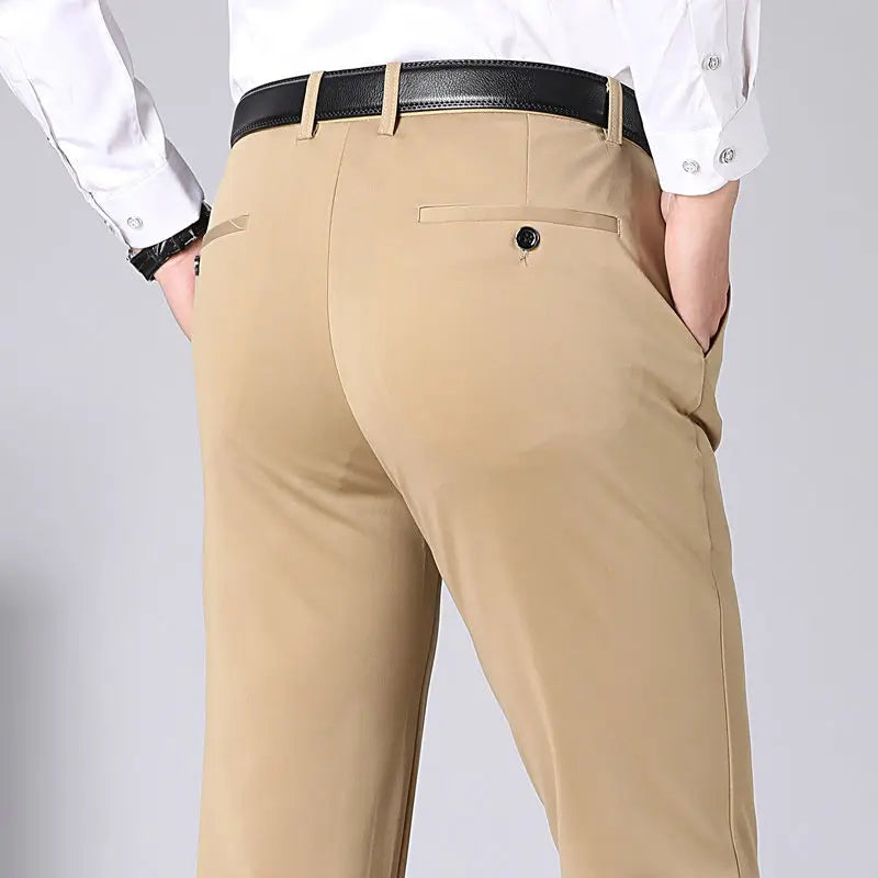 Herrbyxor Modern Stil Stretch för Vardags och Fest 5