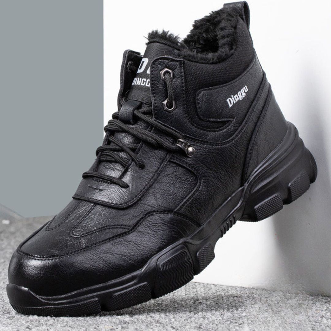 Herrens Arbetsskor Sportig Design med Stålhätta och Halkfri Sula 1