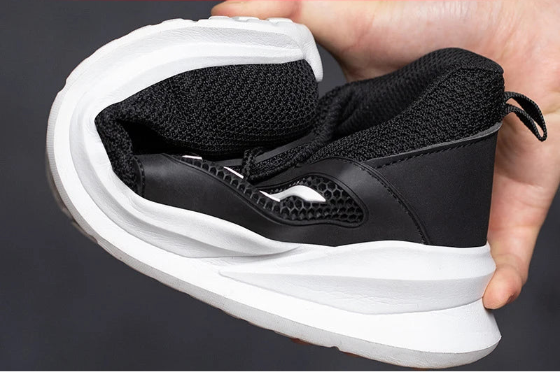 Herrens Arbetsskor med Stålhätta och Halkskyddande Design 1