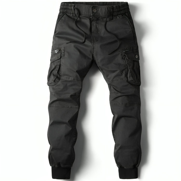 Herrens Cargo Byxor i Bomull 3