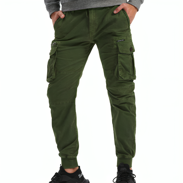 Herrens Cargo Byxor i Bomull 5