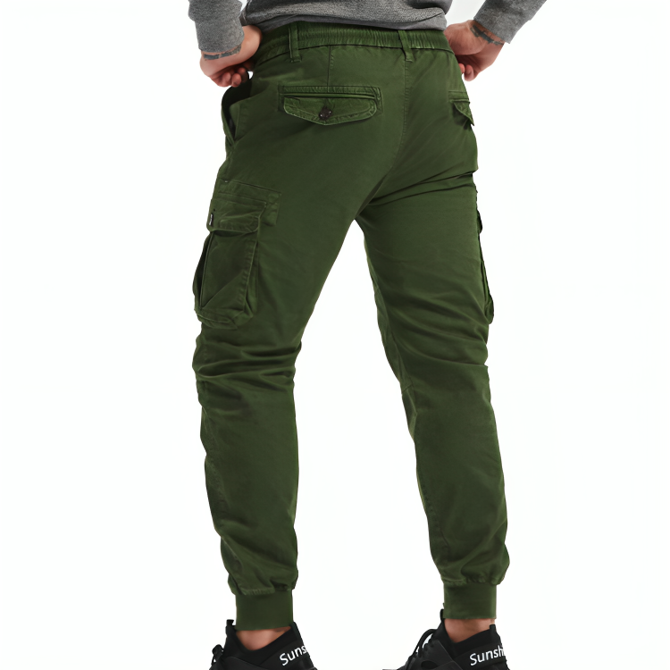 Herrens Cargo Byxor i Bomull 7