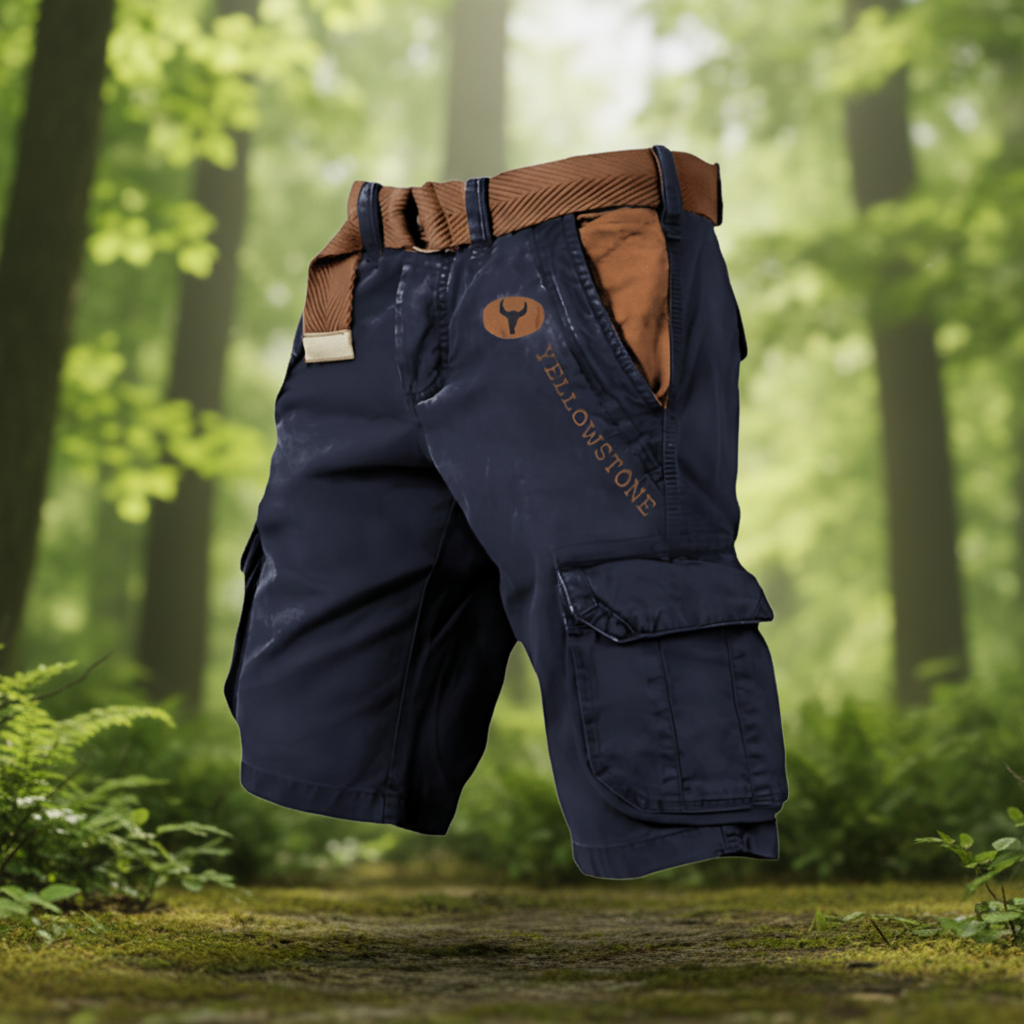 Herrens Cargo Shorts Funktionell Design 4