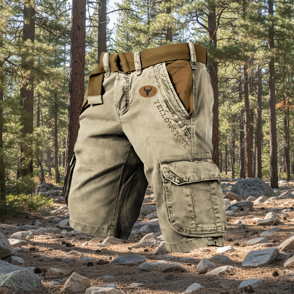 Herrens Cargo Shorts Funktionell Design 9