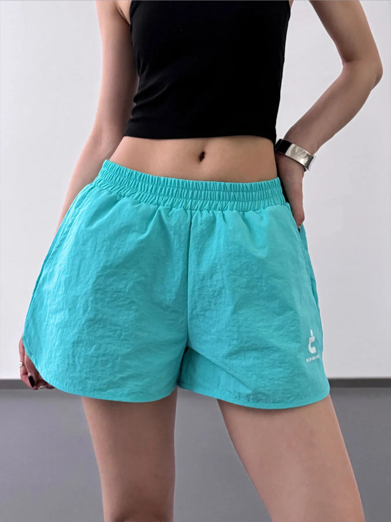 Herrens Shorts Avslappnad Bomull och Linne med Elastisk Midja 8
