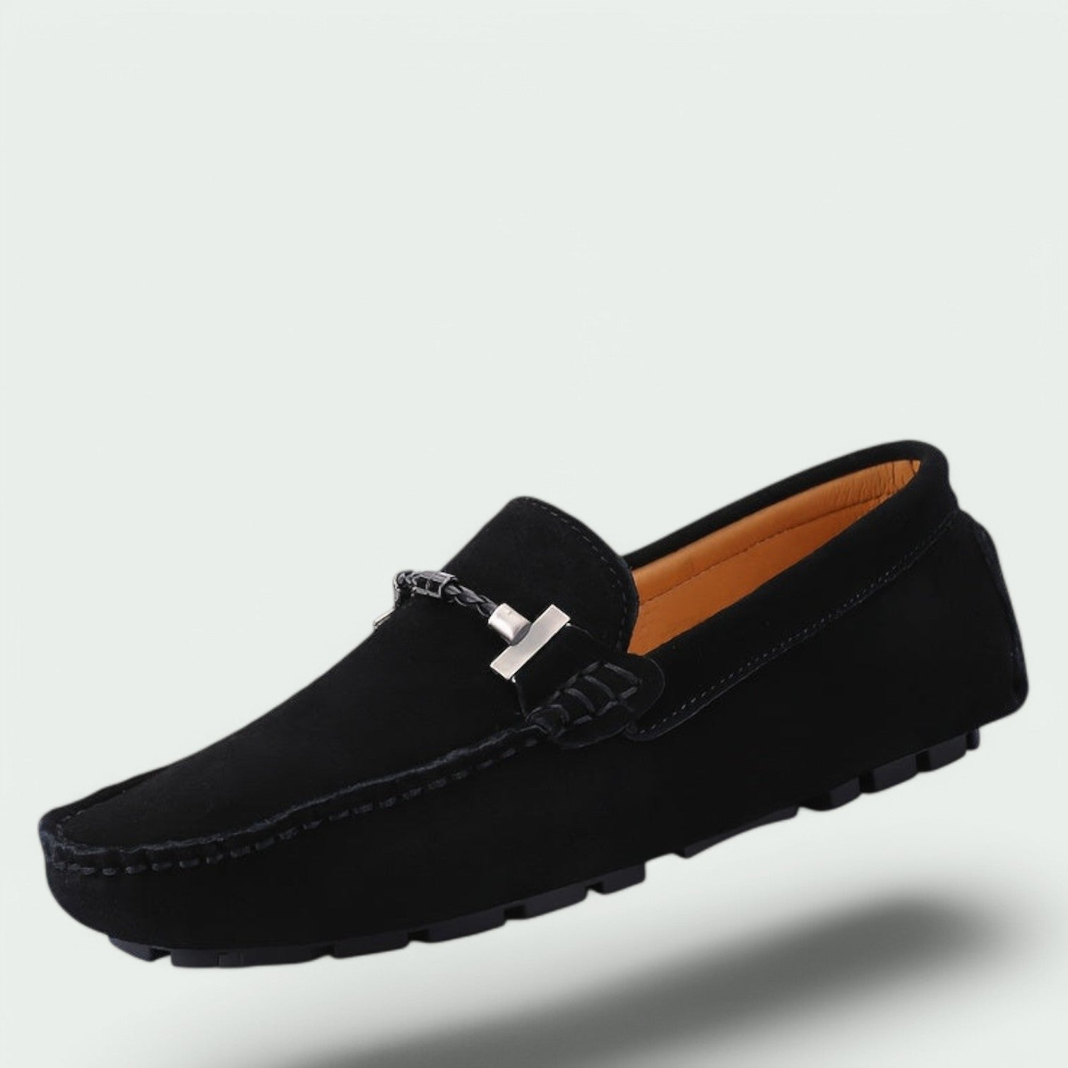 Herrens Slip-On Skor i Mocka 1