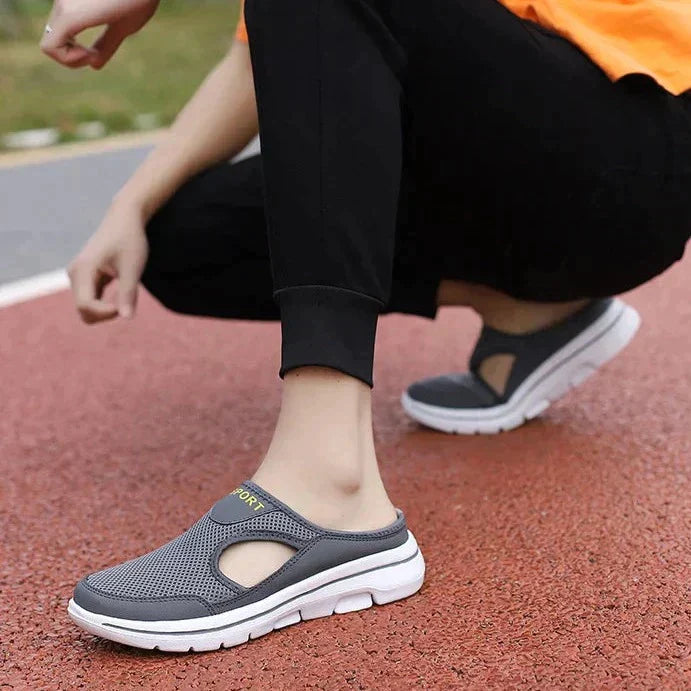 Herrens Slip-On Tofflor med Stödjande Sula 4