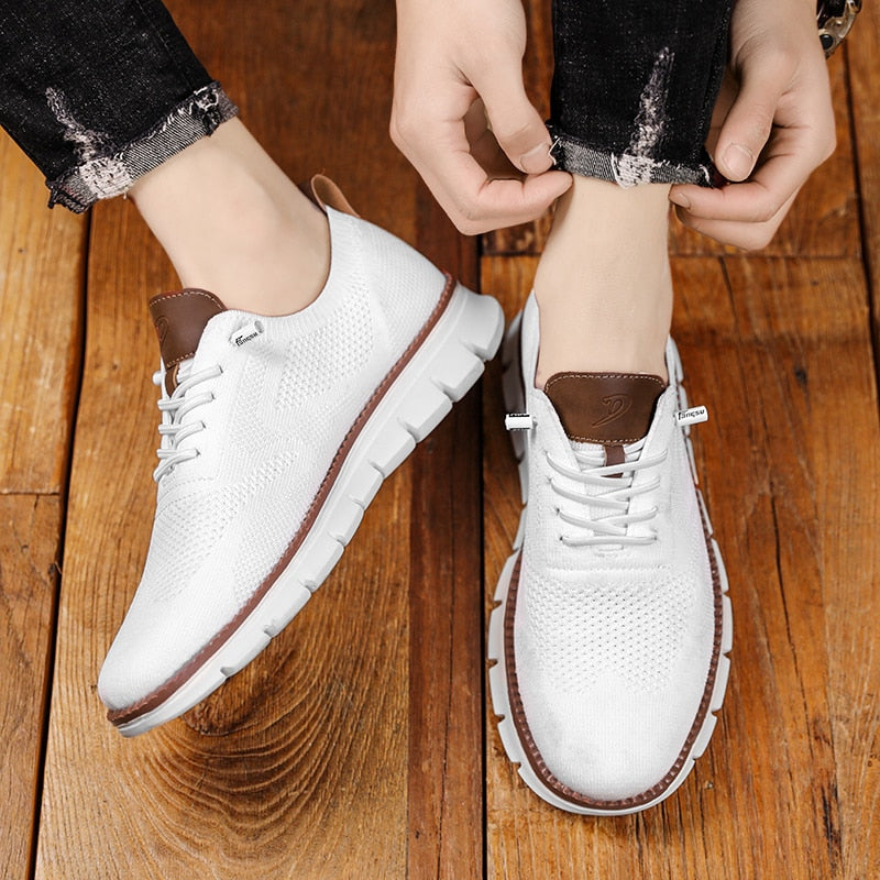 Herrens Sneakers Flyknit Casual Stil 4