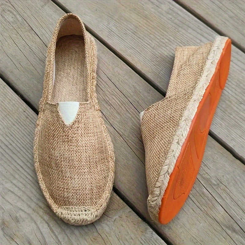 Herrens Sommarskor Ventilerande Espadrilles för Avslappnade Utomhusaktiviteter 4