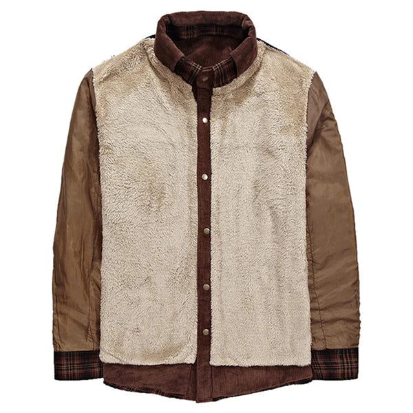 Herrens Vinterjacka Med Foder Slitstarkt Yttertyg 7