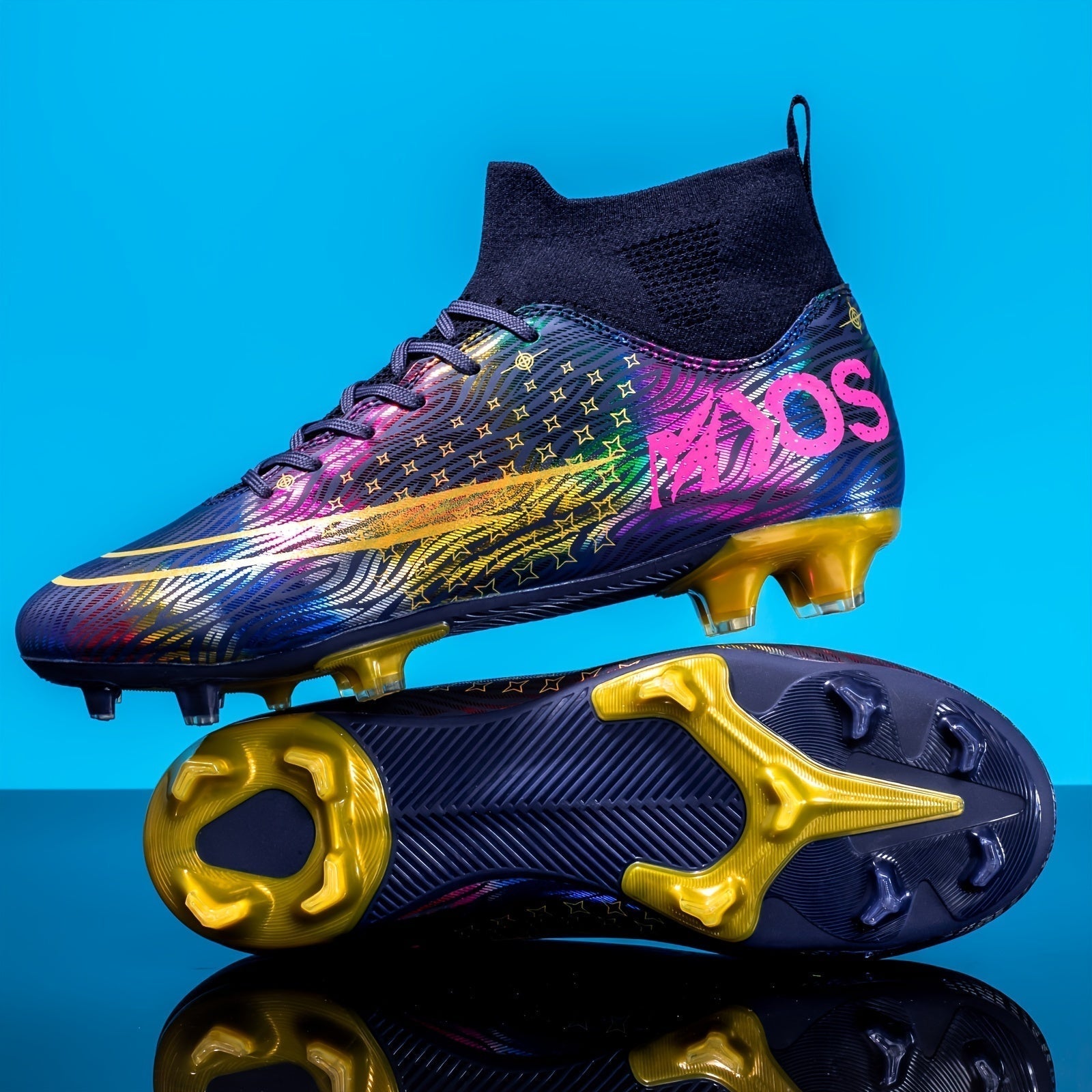 Herrfotbollsskor Dynamisk Design för Optimal Prestanda 4