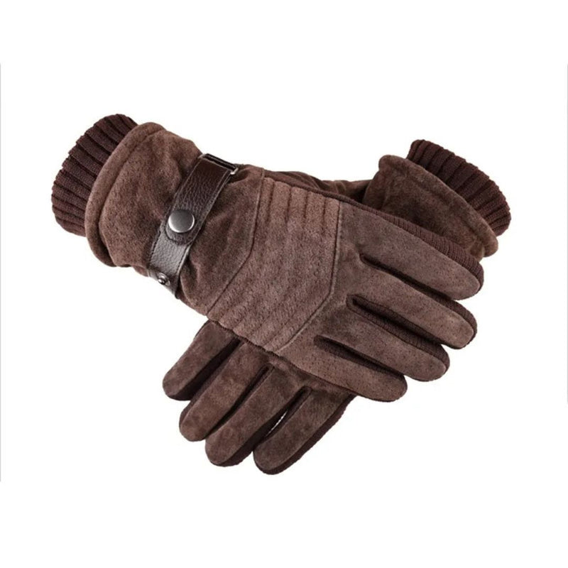 Herrhandskar i Läder för Vinter med Touchscreen 2