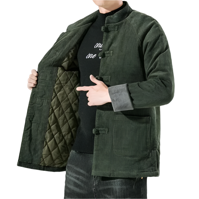 Herrjacka Corduroy Fodrad Bomull 0