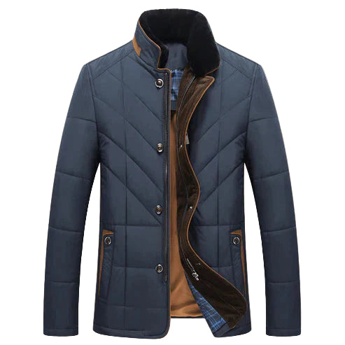 Herrjacka Vinter Slim Fit Nylon Vattentålig 0