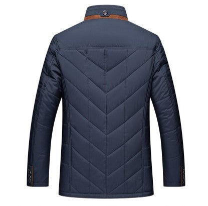 Herrjacka Vinter Slim Fit Nylon Vattentålig 1