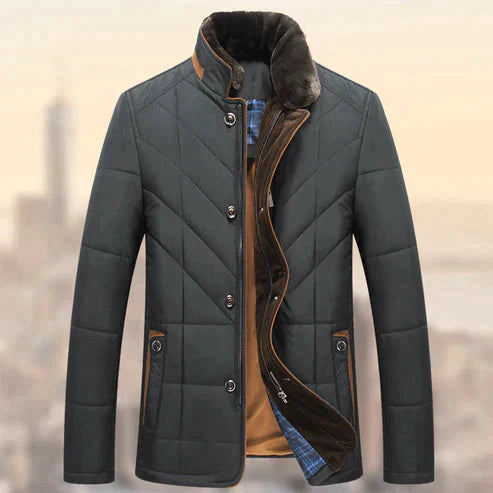 Herrjacka Vinter Slim Fit Nylon Vattentålig 2