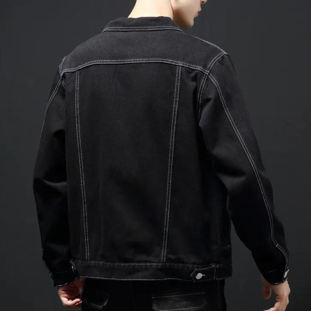 Herrjacka för vinter med trendig design 3