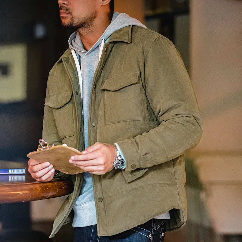 Herrjacka i Kviltad Stil - Regular Fit 1