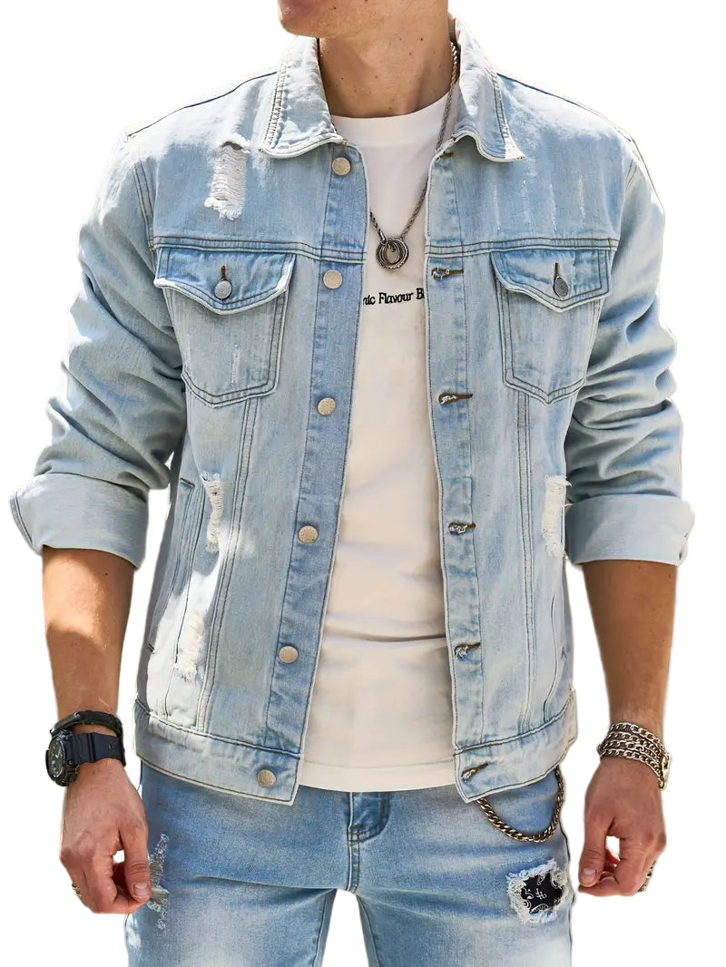 Herrjacka med knäppning fram 0