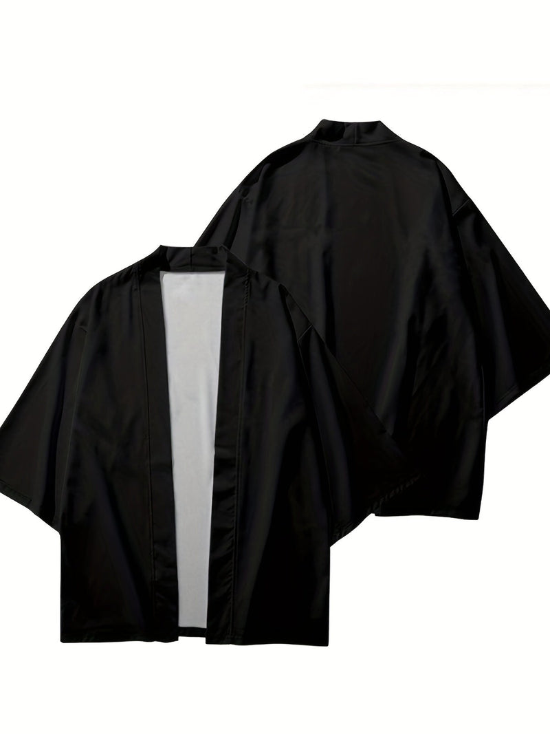 Herrkimono i japansk stil med avslappnad passform 3