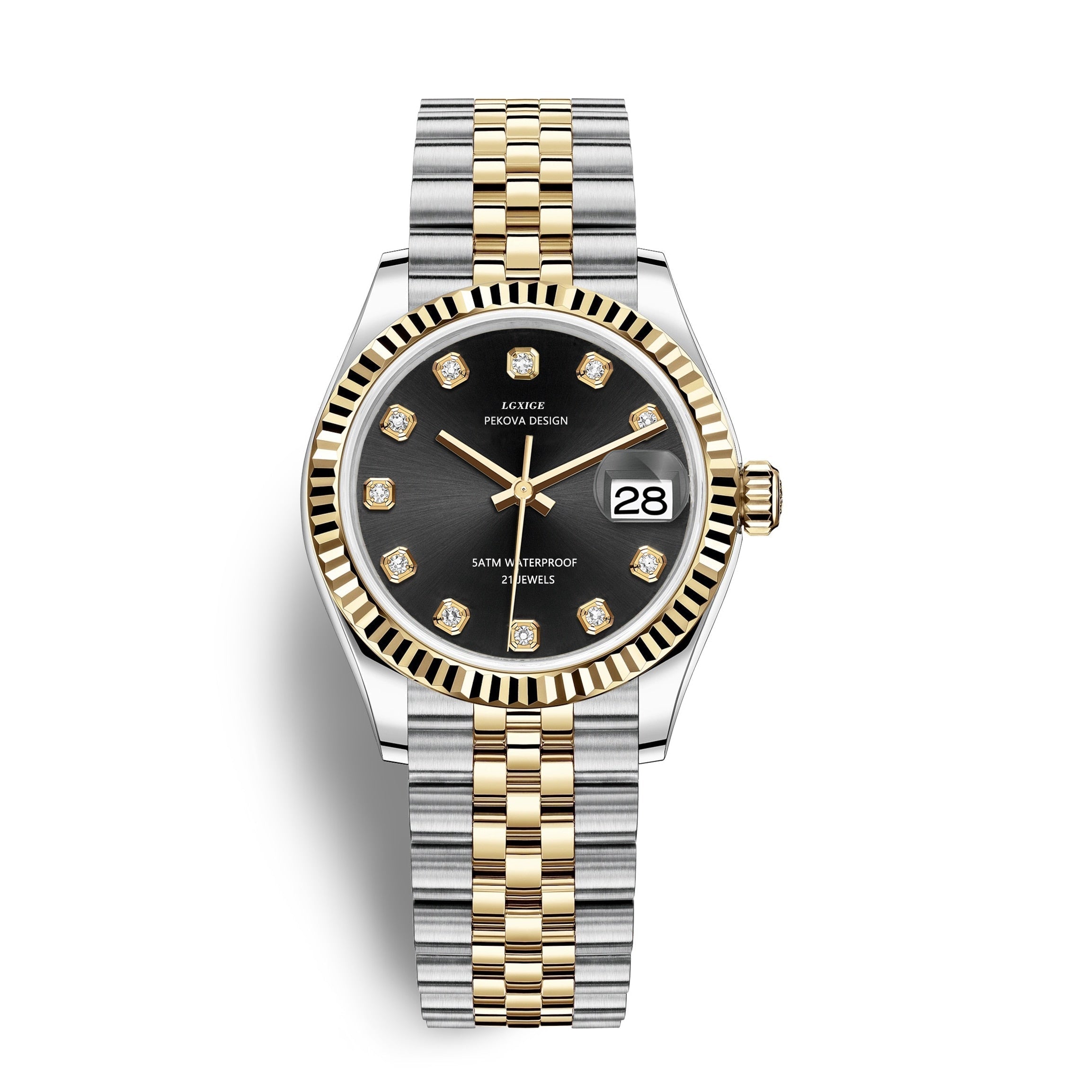 Herrklocka Klassisk Design Minimalistisk Armbandsur 10
