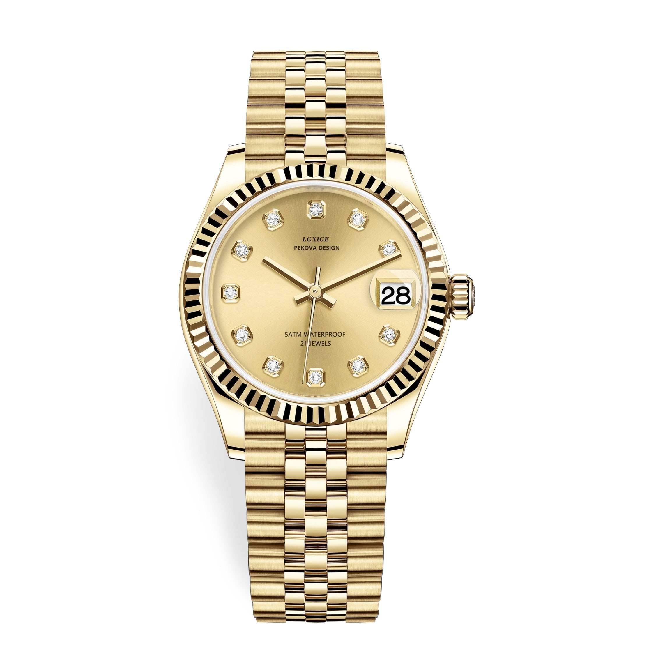 Herrklocka Klassisk Design Minimalistisk Armbandsur 4