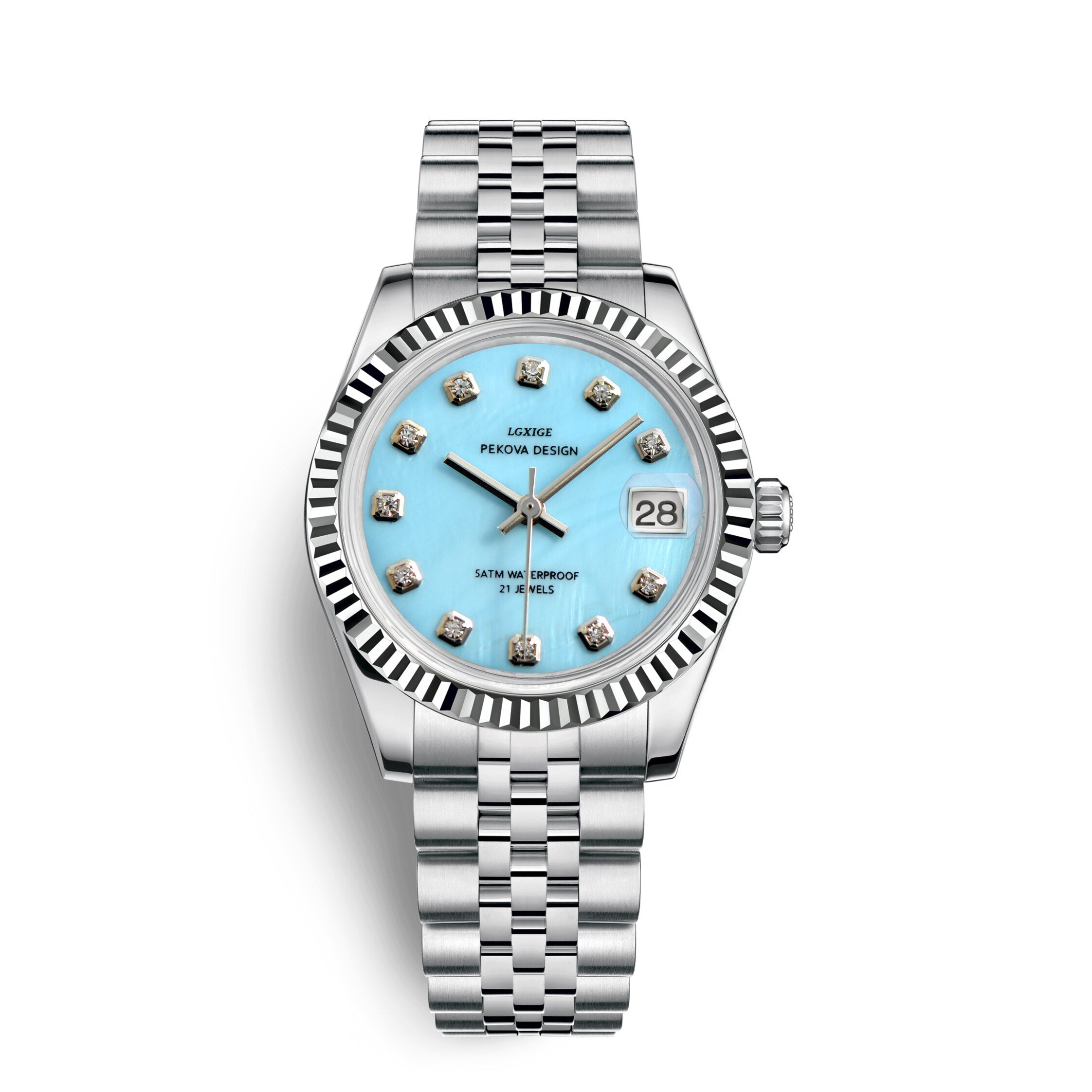 Herrklocka Klassisk Design Minimalistisk Armbandsur 6