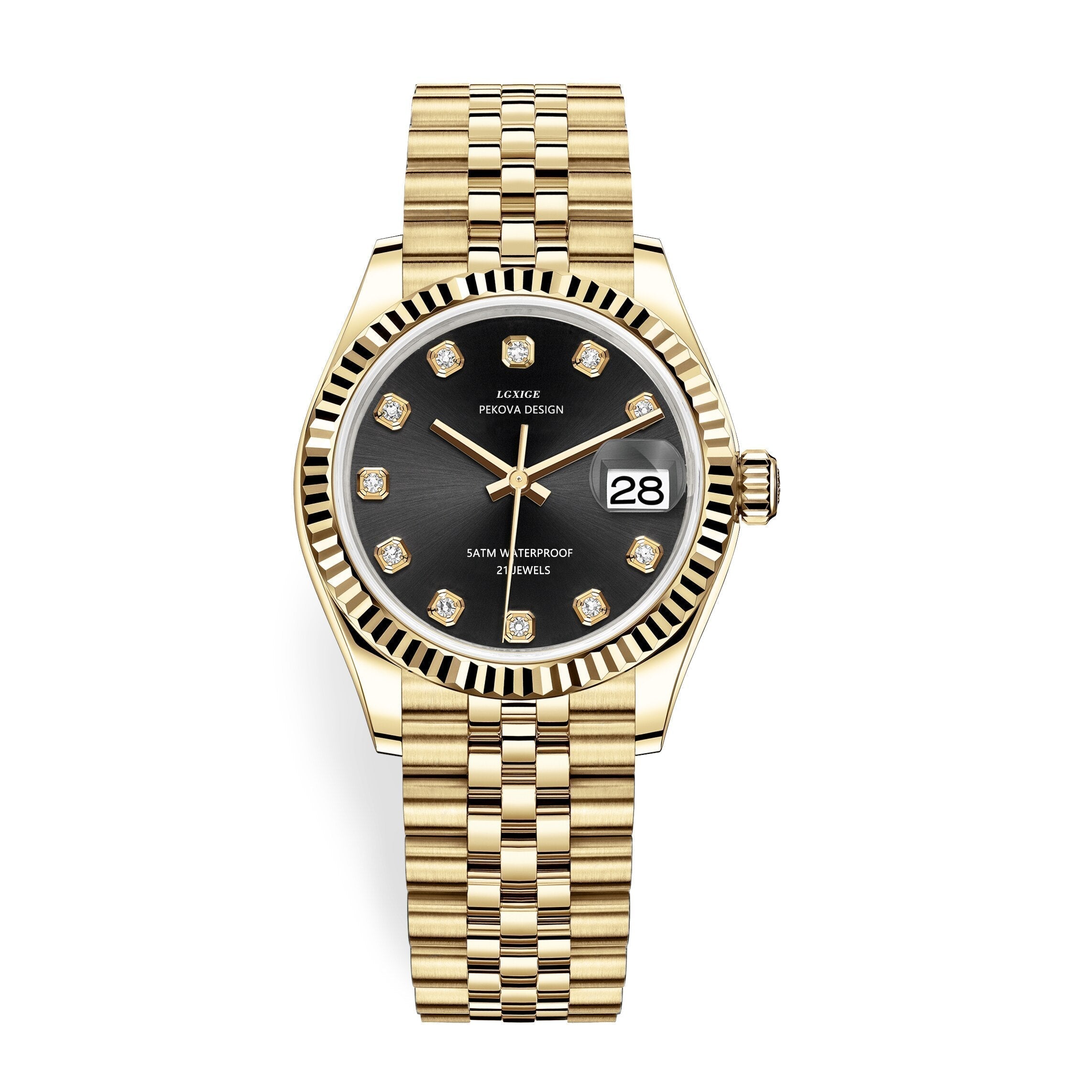 Herrklocka Klassisk Design Minimalistisk Armbandsur 9