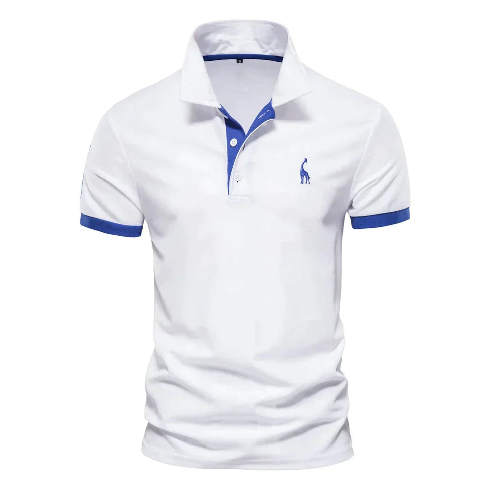 Herrpoloshirt i klassisk design med avslappnad passform 2