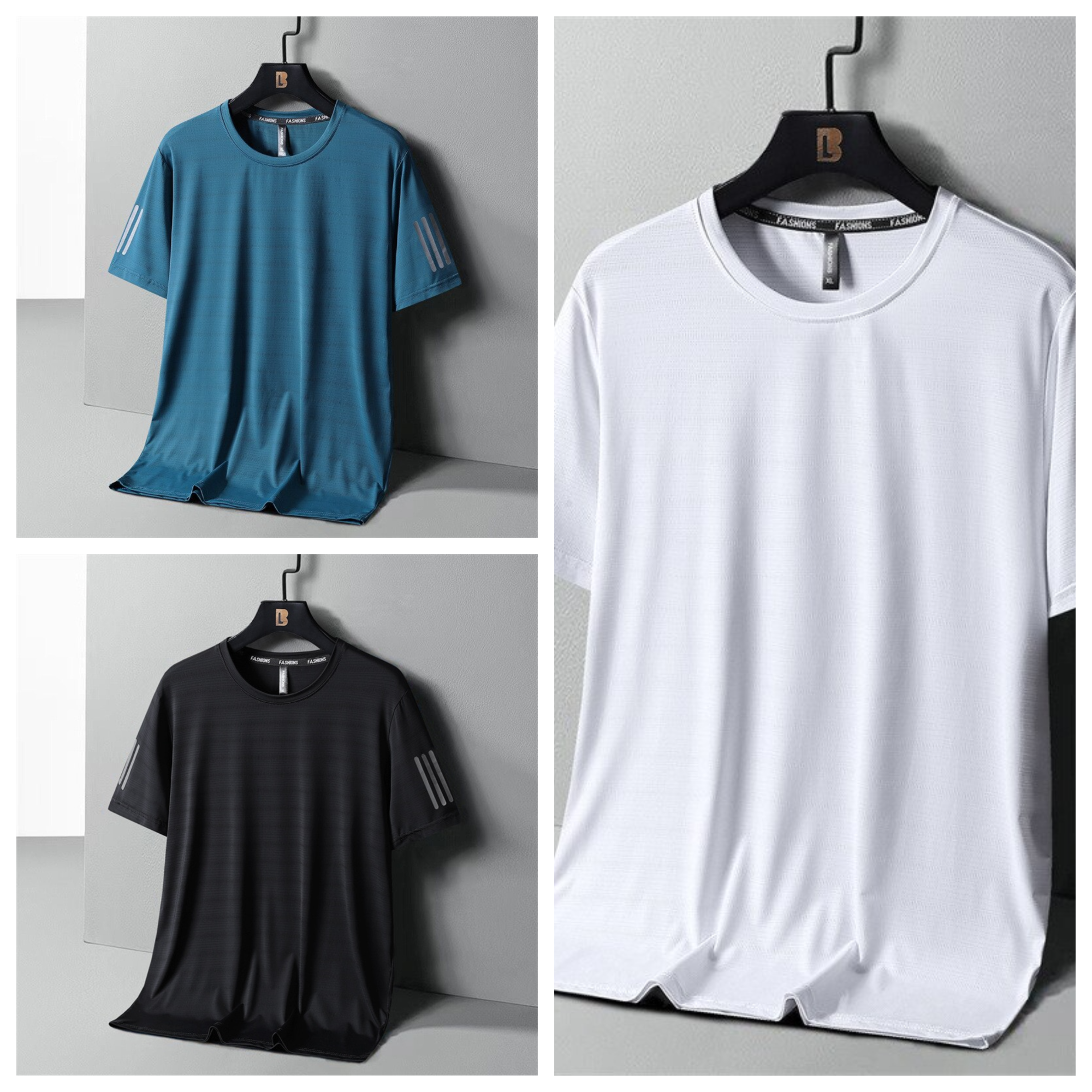 Herrpullover i lös passform för sport och fritid 4