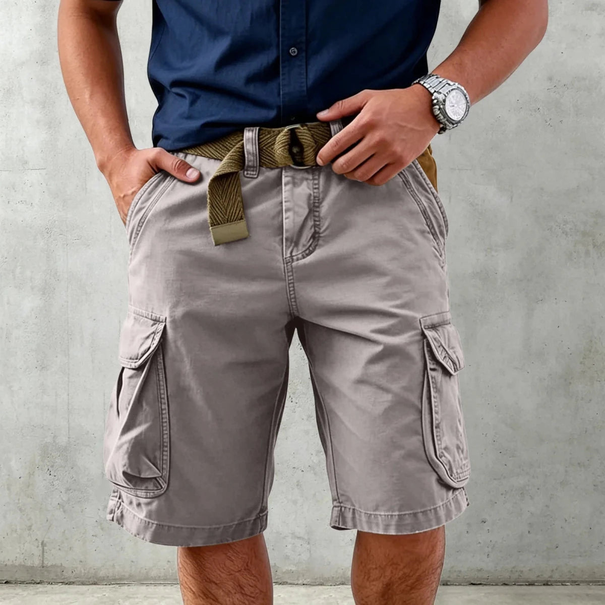 Herrshorts med Flerficksdesign och Modern Stil 2