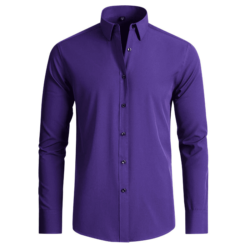 Herrskjorta Modern Stretch Tyg 7