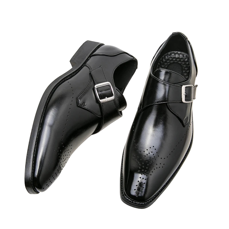 Herrskor Loafers Läder För Bröllop Och Fest 0