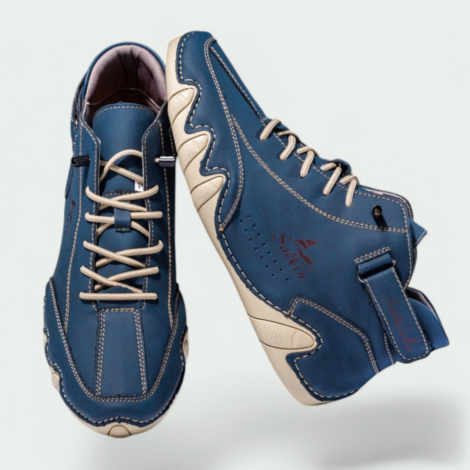 Herrskor i Läder med Komfortabel Design 7